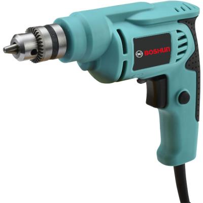 China BOSHUN Set Electric Power Tool Impact Drill Machine 10MM 59*38*27cm Attached Electric Drill and Impact Driver for sale