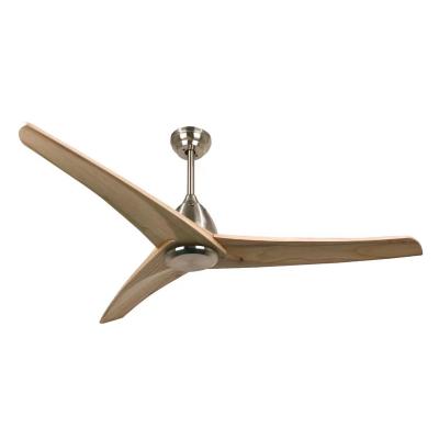 China High Quality Ceiling Fan ODM Modern OEM Best Price Ceiling Fan Lighting 3 Blades DC Motor LED Solid Wood Remote Control Ceiling Fan for sale