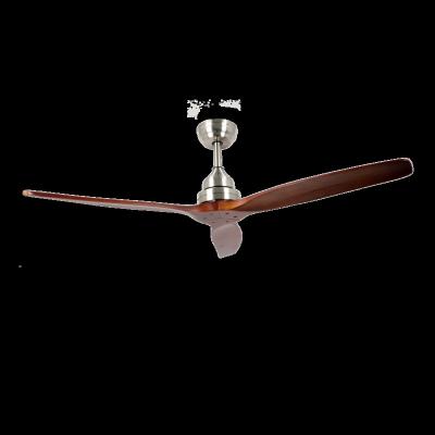 China OEM ODM 52 Inch Solid Wood DC Remote Control Indoor Decorative Fan With CE ROHS Approval for sale