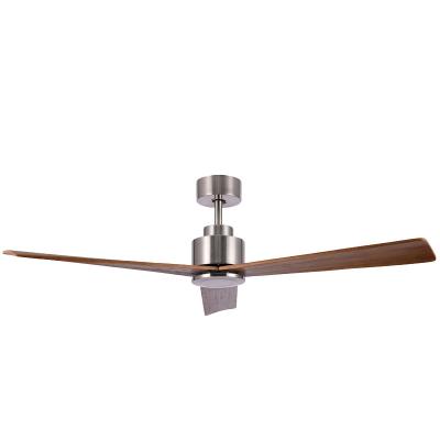 China OEM ODM Plywood Blade High Quality Decorative DC Motor Ceiling Fans Without Lamp for sale