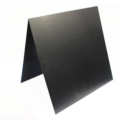 China Decoration Black Anodized Aluminum Plate Sandblasting Anodized Sheet 0.3 0.5 0.6 0.8 1 1.2 1.5 2 3mm Thickness For Signs Nameplate Tag Card for sale