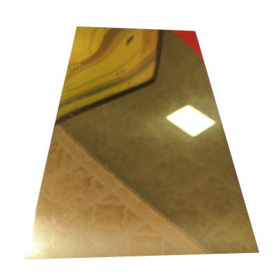 China Non-Industrial High Reflectivity Sublimation Gold A4 Aluminum Foil Plate For Heat Transfer for sale