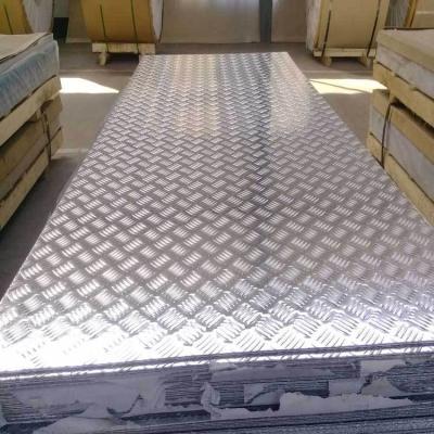 China Industrial Or Non-Industrial Non-Industrial Aluminum Floor Plate Stair Plate Five-Rib Step Aluminum Floor Plate Thickness 1mm~8mm for sale