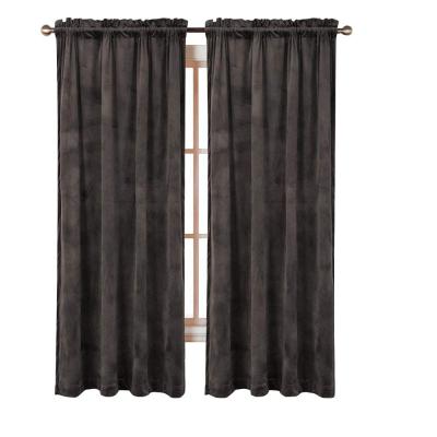 China High Quality Ready Made Blackout Velvet Blackout Window Curtain For Living Room for sale