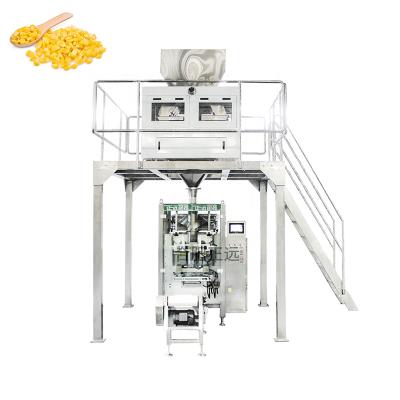 China Various Powder 5kg/10kg/20kg/50KG Rice Bag Weighing Packing Machine Filling Sewing Machine With Conveyor for sale