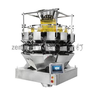 China 2KW Automatic Filling Machine Multihead Combination Scale / Multihead Weigher Weighing Packing Machine for sale