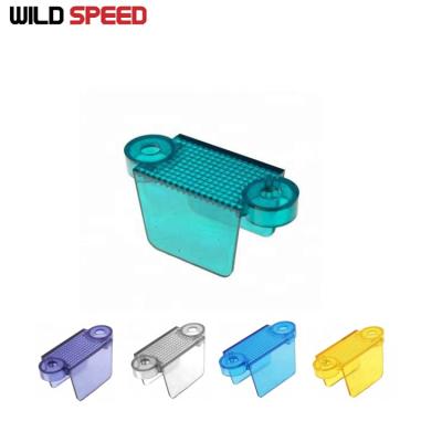 China Transparent Colored Polycarbonate 1-1/4 Inch Lane Translucent Guide For Pinball Machine for sale