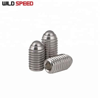 China High Quality Stainless Steel Hex Head Spring Ball Plunger Wave Bead Fixed Location M3 To M16 Series for sale