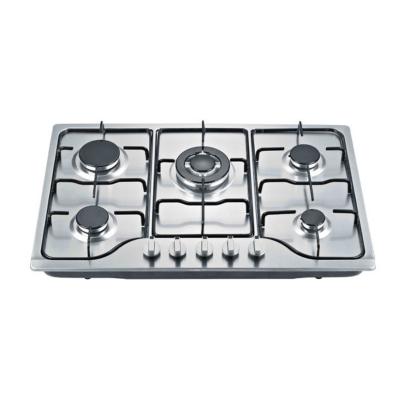 China Good Household Reasonable Price Gas Hob With Black Glass Top for sale