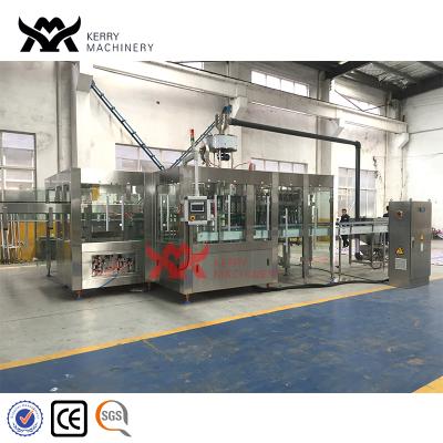 China Automatic Carbonated Food Soft Drink Beverage Filling Machine Whole Line for sale