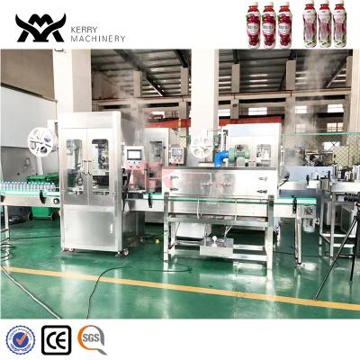 China Simple Automatic Bottle Shrink Labeling Machine Sleeve Shrink Operation Labeling Machine for sale