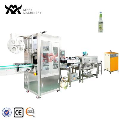 China Simple Automatic Pet Operation Bottle Shrink Sleeve Labeling Machine/Bottle Sleeve Label Heat Shrink Wrapping Machine for sale