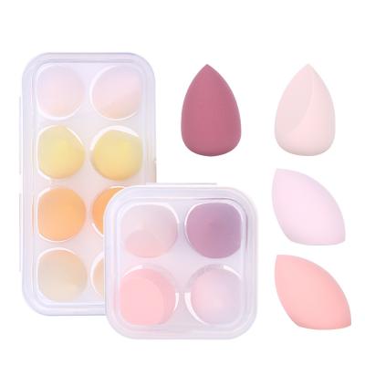 China Soft Cosmetic Puff Make Up Beauty Tool Egg Blender Set Box Makeup Sponge for sale