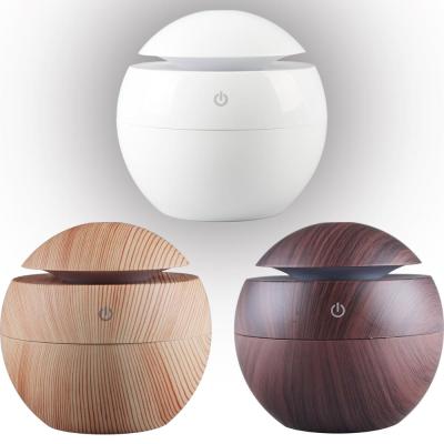 China China Factory Car Portable Air Conditioning Appliances Wood Industrial Ultrasonic Humidifier Essential Oil Diffuser for sale