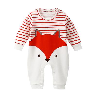 China Anti-Shrink Spring Cotton Romper Long Sleeve Baby Clothes Set and New Autumn Romper for sale