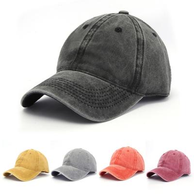 China JOINT Wholesale Custom Laundered Plain Dad Hats Blanket Unstructured Washed Out Sport Baseball Caps for sale