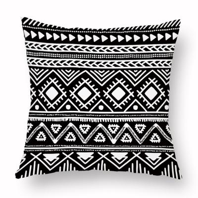 China PORTABLE Custom African Mudcloth Decor Pillow Cases Custom Ethnic Moroccan Style Cushion Home Decor Tile Covers for sale