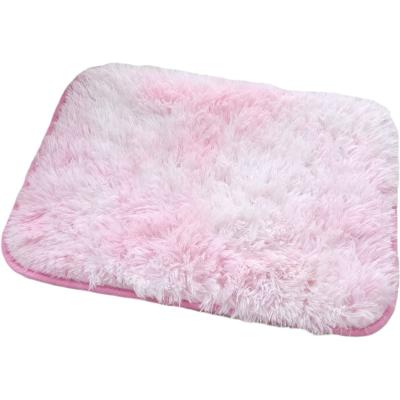 China Washable modern thick silk fur woolen modern thick silk fur shaggy Househol ddoor stepping rug floor rug tapete rug karpet alfombra teppich shaggy rug for sale