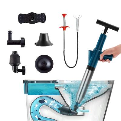 China 2022 Viable Hot Sale Stainless Steel Toilet Plunger Manual Drain Pump New Cleaning Design for sale