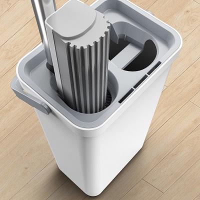 China Sustainable Wet & Dry Sponge Pva Mop Bucket Set Home Stabilized Feeds Wipe For Cleaning Floor for sale