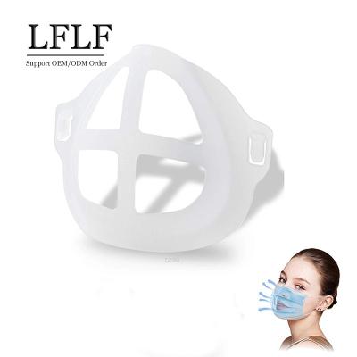 China Silicone Masking Support Frame 3D Inner Masking Bracket For Comfortable Breathing Under Sight Lipstick Protector Keep Tissue Off Mouth for sale