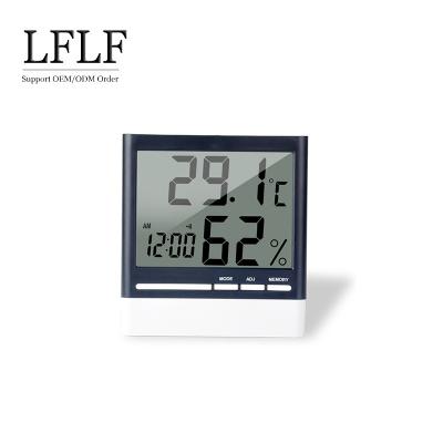 China ABS New Arrival Multifunctional Indoor Digital Display Temperature Hygrometer and Humidity Thermometer Monitor for sale