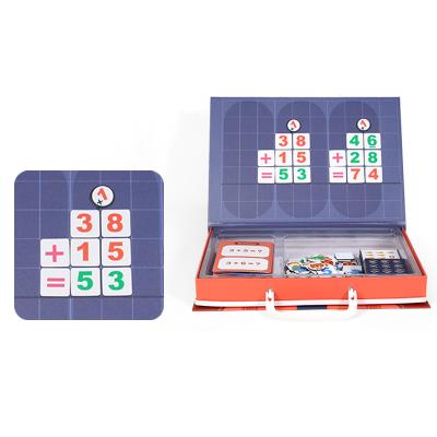 China Not only a math puzzle but can be used for the drawing board. UCMD Magnetic High Quality Math Addition And Subtraction Children's Educational Toys Puzzle for sale