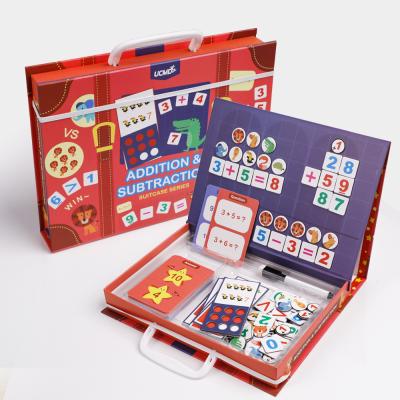 China Not only a math puzzle but can be used for the drawing board. Educational Toys Math Learning Education Preschool Games Magnetic Math Puzzle For Kids for sale