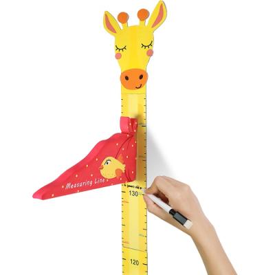 China UCMD Magnetic Children's Growth Height Ruler Cute Soft Ruler Height Measurement Sticker Wall Ruler High Quality for sale