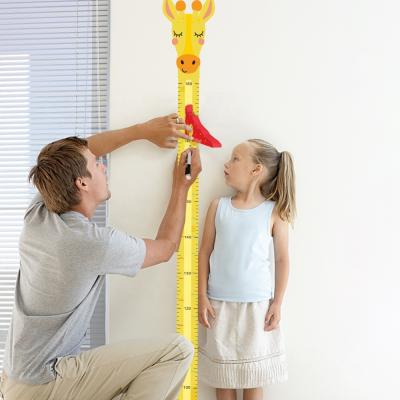 China UCMD EVA Animal Shape Height Ruler Kids Magnetic Height Ruler For Wall for sale