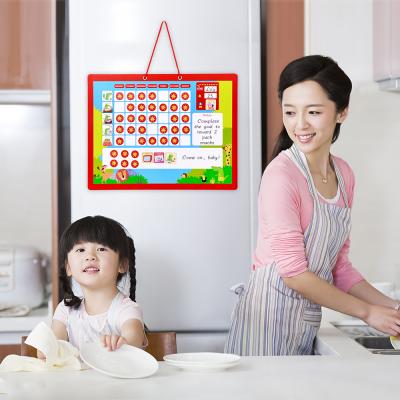 China Stimulate Children's Self-Discipline UCMD Fridge Sticker Kids Plan Reward Chart Magnetic Whiteboard for sale