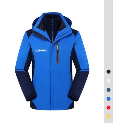 China High Quality Breathable Waterproof Windproof Winter Sport Jacket Interchange Outdoor Jacket for sale