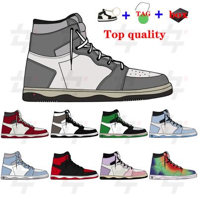 China Please contact me for other colors 2023 Newest Fashion Sneakers 1 Retro High OG Washed 1 Retro Black Sneakers Basketball Shoes for sale