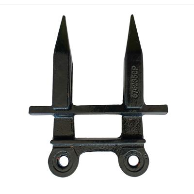 China Combine Harvesters Double Finger Knife Guard 626295.1 For Claas Combine Harvester Aftermarket Spare Parts for sale