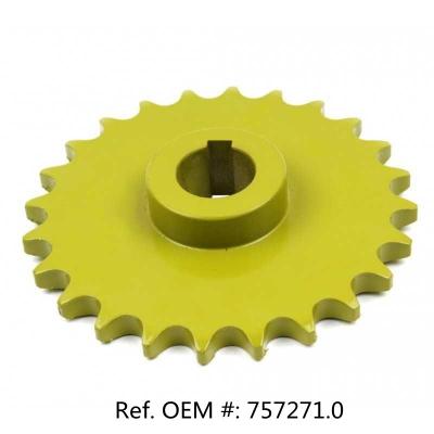 China Farms Grain Elevator Sprocket 757271.0 For Combines Claas Harvester Aftermarket Spare Parts for sale