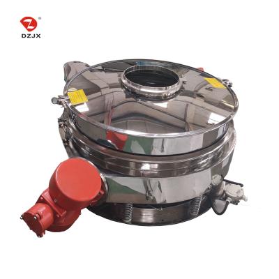 China Custom Circular Food Processing Mobile Silica Medicine Chemical Iron Removing Impurity Vibro Screening Sifting Sifting Separating Machine for sale