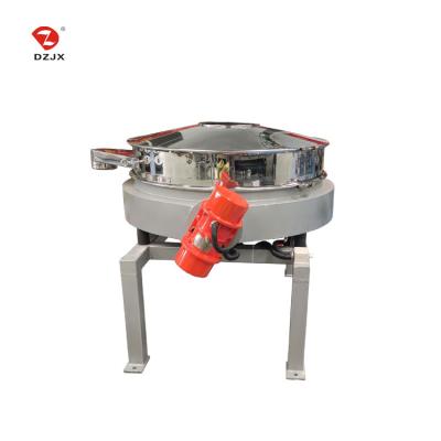 China Circular Food Processing Stainless Steel Corn Coffee Bean Grain Spice Powder Remove Impurity Discharge Vibrating Screen Sieve Sieve Machine for sale