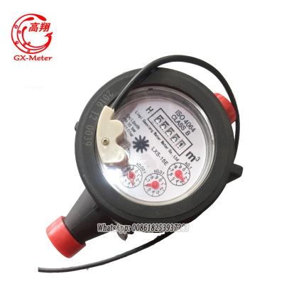 China Hot water meter 10 pulse per liter in nylon material for sale