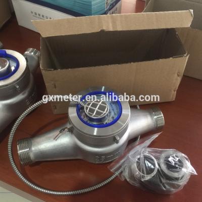 China Widely exported impulse water meter with 304 stainless steel for sale