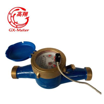 China Impulse transfer water meter multi jet hot or cold water meter for sale