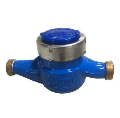 China Iron body water meter with stainless seel cover to anti-rust à venda