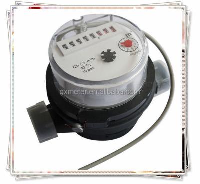 Chine single jet dry water meter with pulse output à vendre