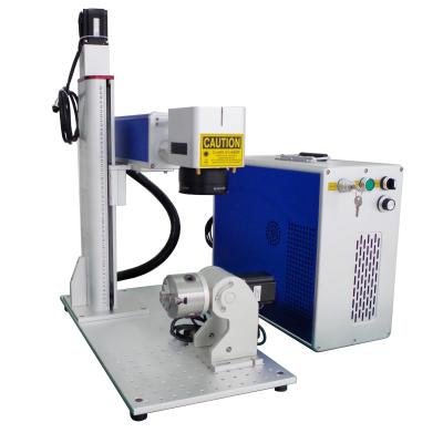 China 60w air-cooled mopa laser marking machine JPT MOPA M7 laser source color laser marking machine for sale