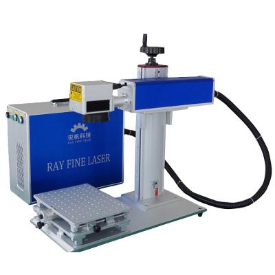 China High Quality Laser Fiber Laser Marking Machine Lazer Marking 50W Engraver With RAYCUS Fiber Laser for sale