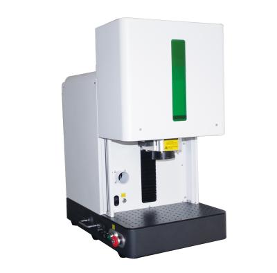 China Enclosed Metal Laser Engraver IPG Fiber Laser 50W Marking Machine 20w 30W for sale