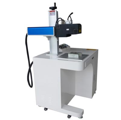 China Desktop 3D 3D Engraving On Metal Fiber Laser Marking Machine JPT M7 Mopa Outdoor Curved Color Printing Laser Engraver Product for sale