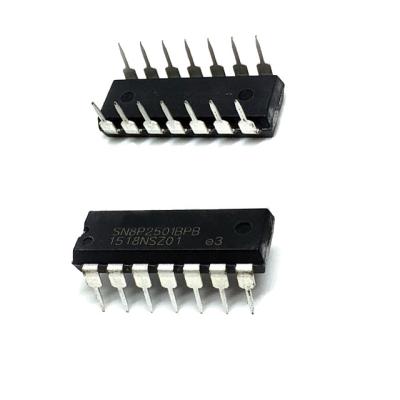 China SN8P2501BPB standard SN8P2501B SN8P2501 DIP-14 in current best price high quality electronic component for sale