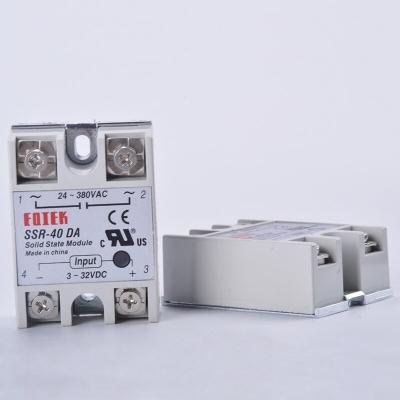 China / SSR-40DA 40A 3-32Vdc Solid State Relay Factory Sale Widely Used Electronic Components and Components for sale