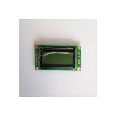 China TC802C-03 2x8 Character LCD Display Green Electronic Component 8x2 for sale