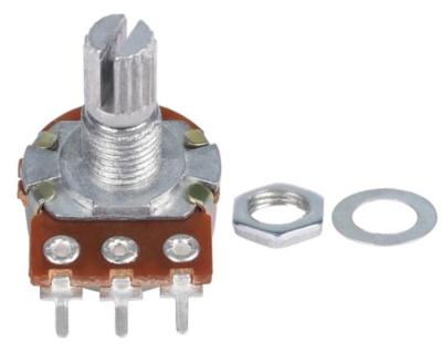 China 100K 1 TURN WH148 Single Potentiometer Electronic Components WH148 100K for sale